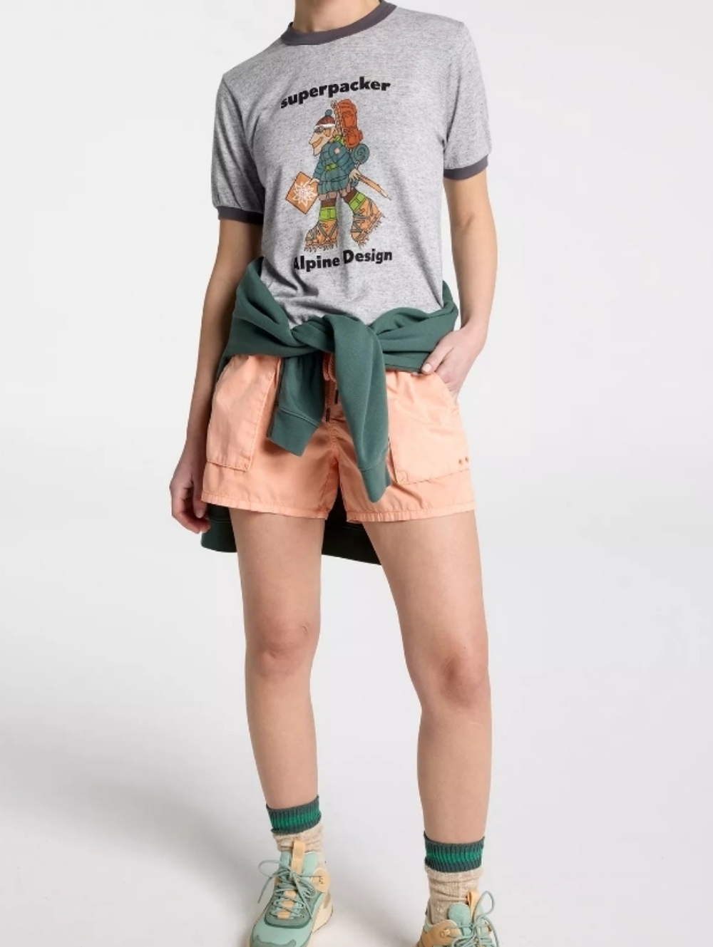 Alpine Design Womens Hike Short Sleeve - Picture 3 of 4